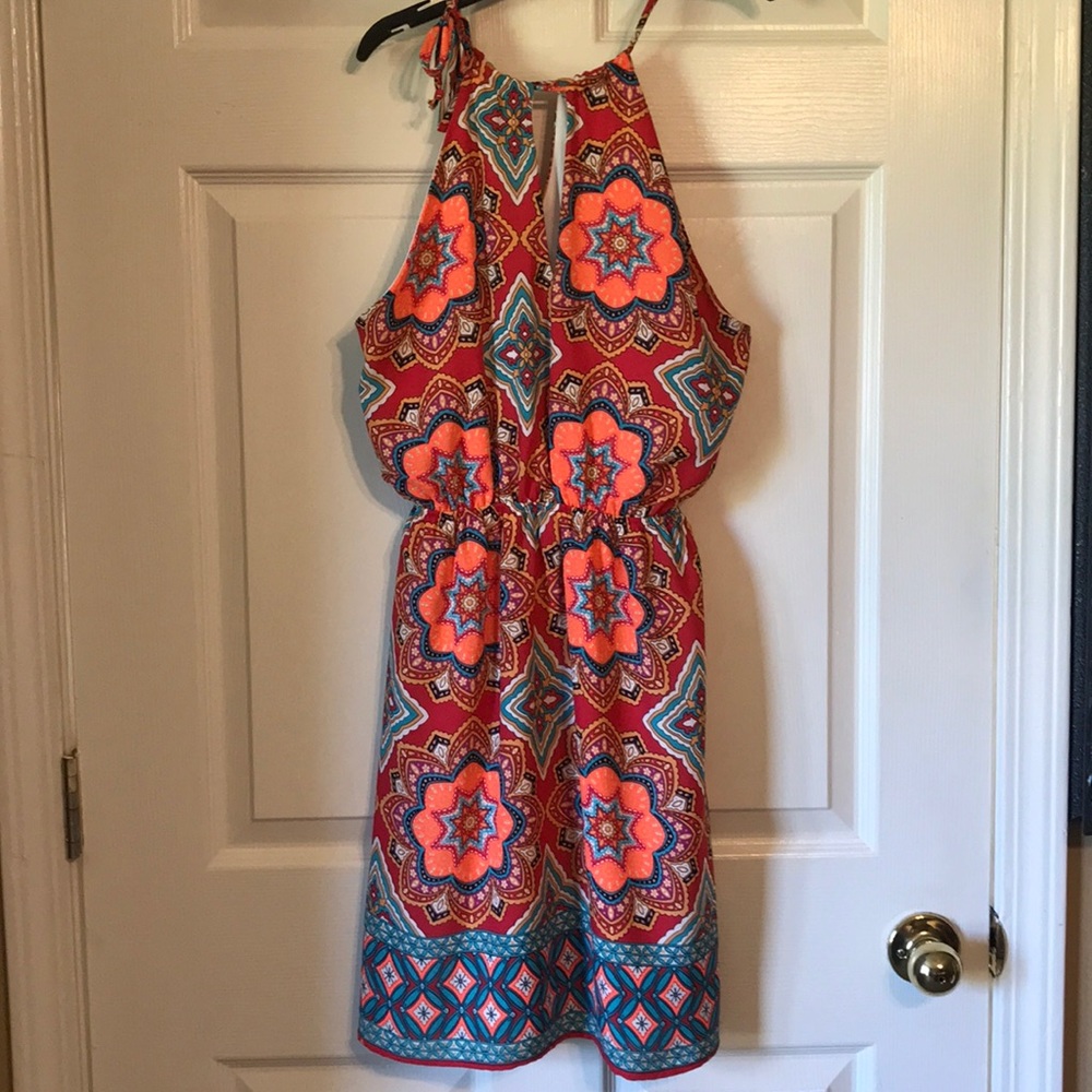 FREY Summer Strappy Dress Size Small